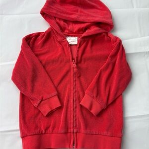 Hanna Andersson Classic Red Kids Hoodie